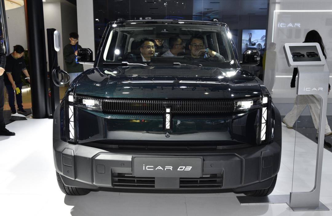 Chery iCAR 03 went on the market, starting at 109,800 yuan.